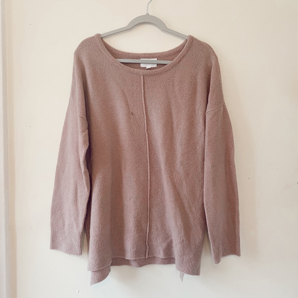 Olive & Oak pink sweater - size Large
